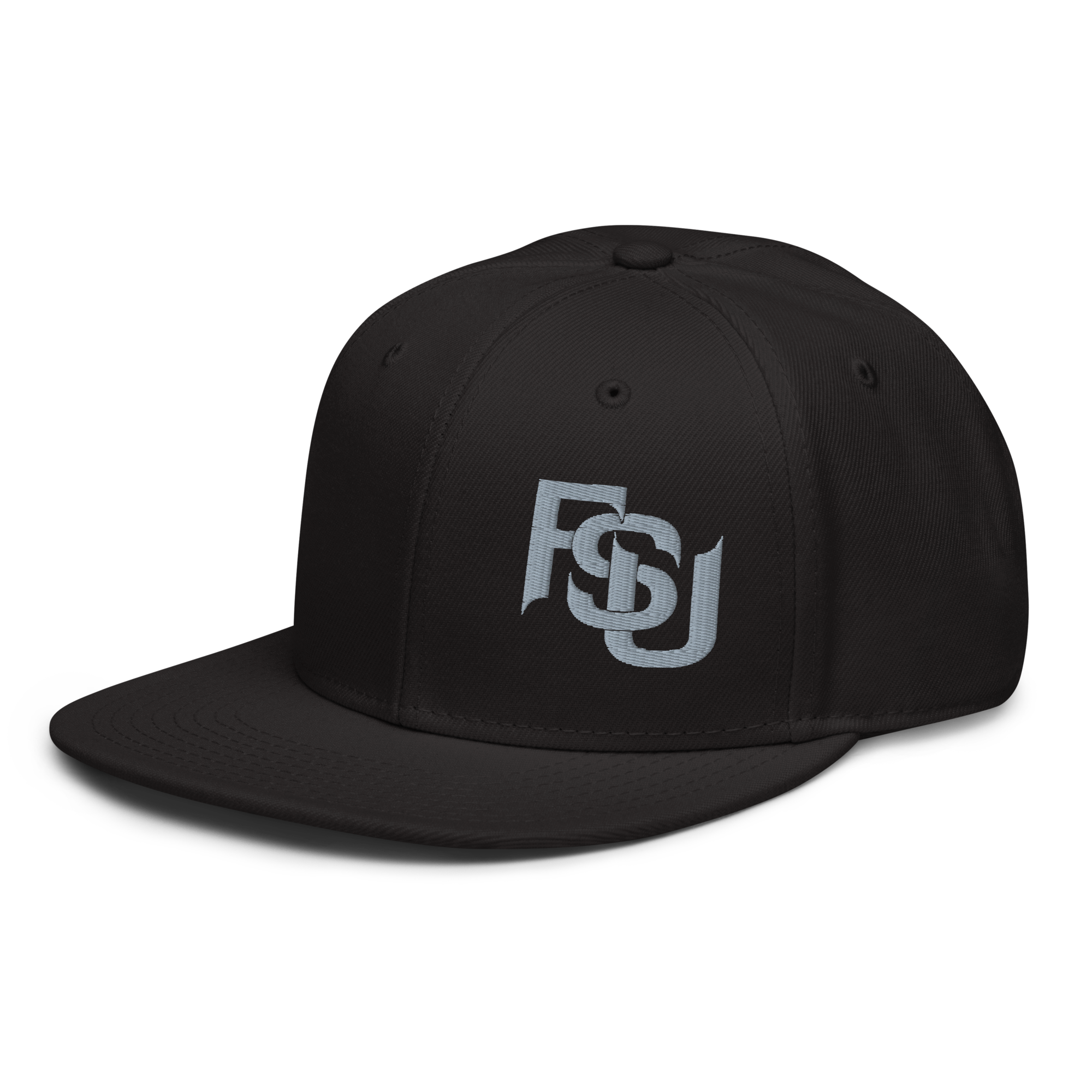 Major Logo Gray Snap Back Hat